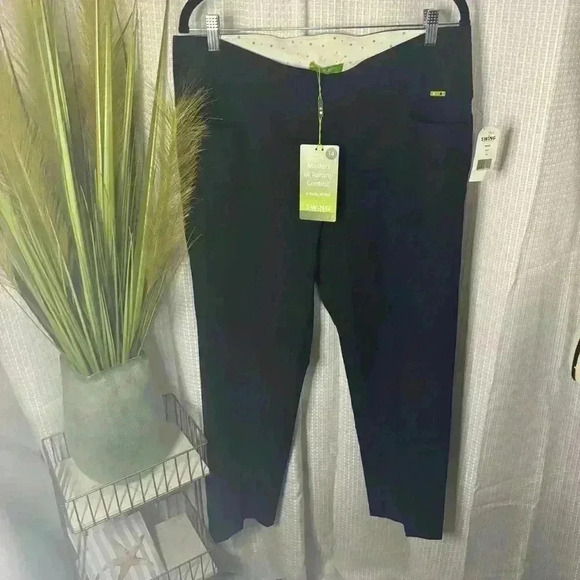 NEW Swing Control Women’s Size 14 - M4005 Navy Golf Masters Ankle Pants NWT - Picture 2 of 12